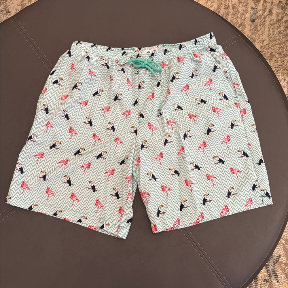 Mosmann Australia Flamingo and Toucan Swim Trunks XL